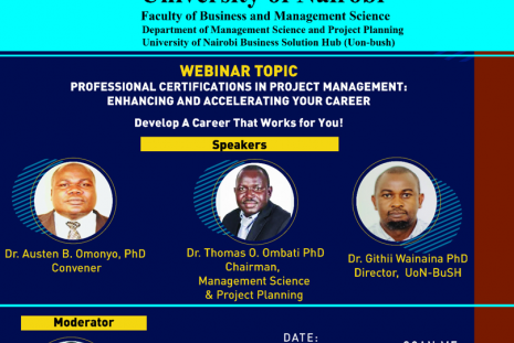 phd thesis in project planning and management university of nairobi